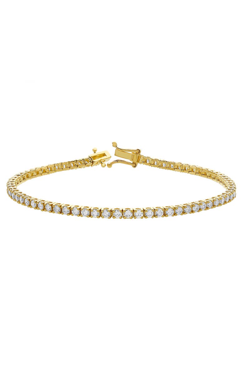 LMJ LoveGrown 10K Yellow Gold Lab Grown Diamond Tennis Bracelets - 3.09 Cts, Main, color, 10K Yellow Gold