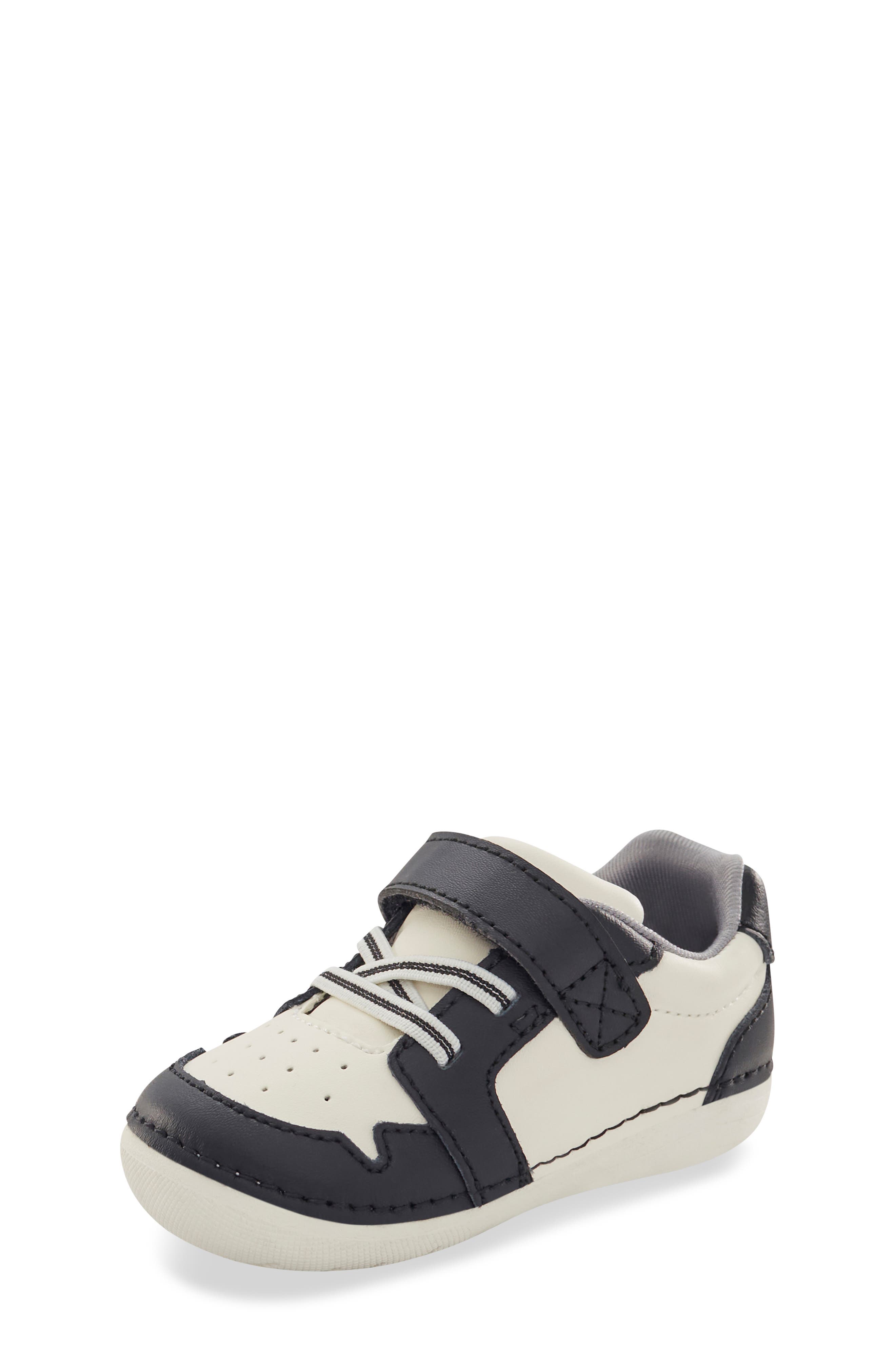 Stride Rite Kids' Waverly Soft Motion<sup>™</sup> Sneaker, Alternate, color, Black/ White