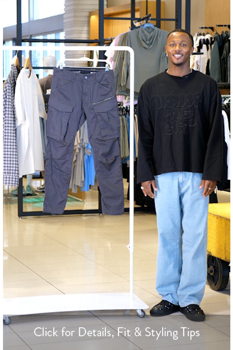 Rovik Tapered Fit Cargo Pants video