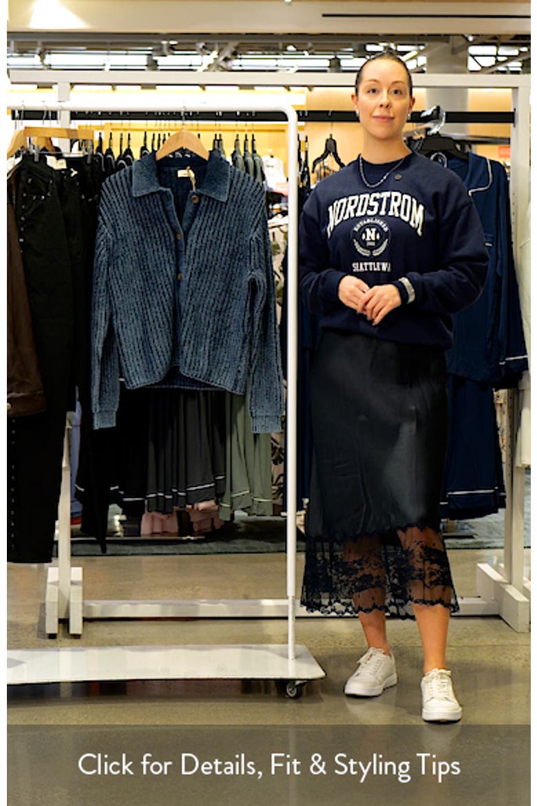 Sunwashed Indigo Cotton Lodge Cardigan video