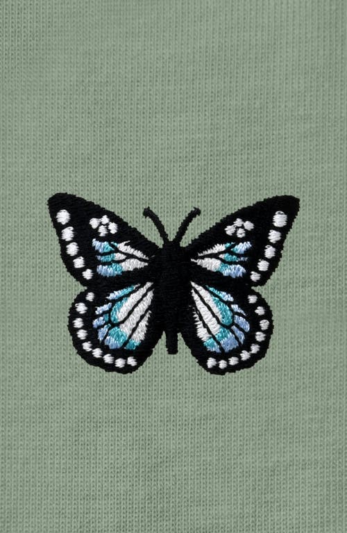 DALIX DALIX BUTTERFLY WOMENS RELAXED TEE