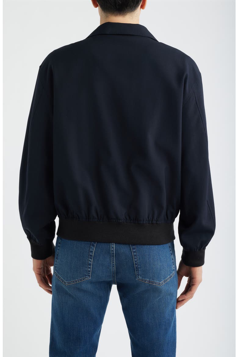Wool Zip Jacket, Alternate, color, DARK NAVY