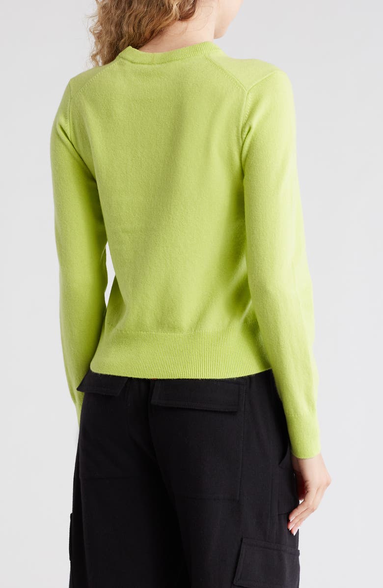 Vince Fitted Wool Blend Crop Sweater, Alternate, color,