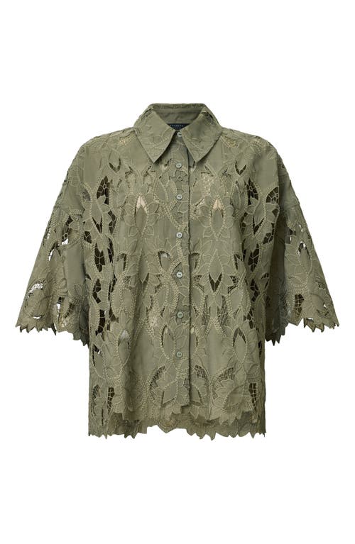 Shop Allsaints Charli Embroidered Button-up Shirt