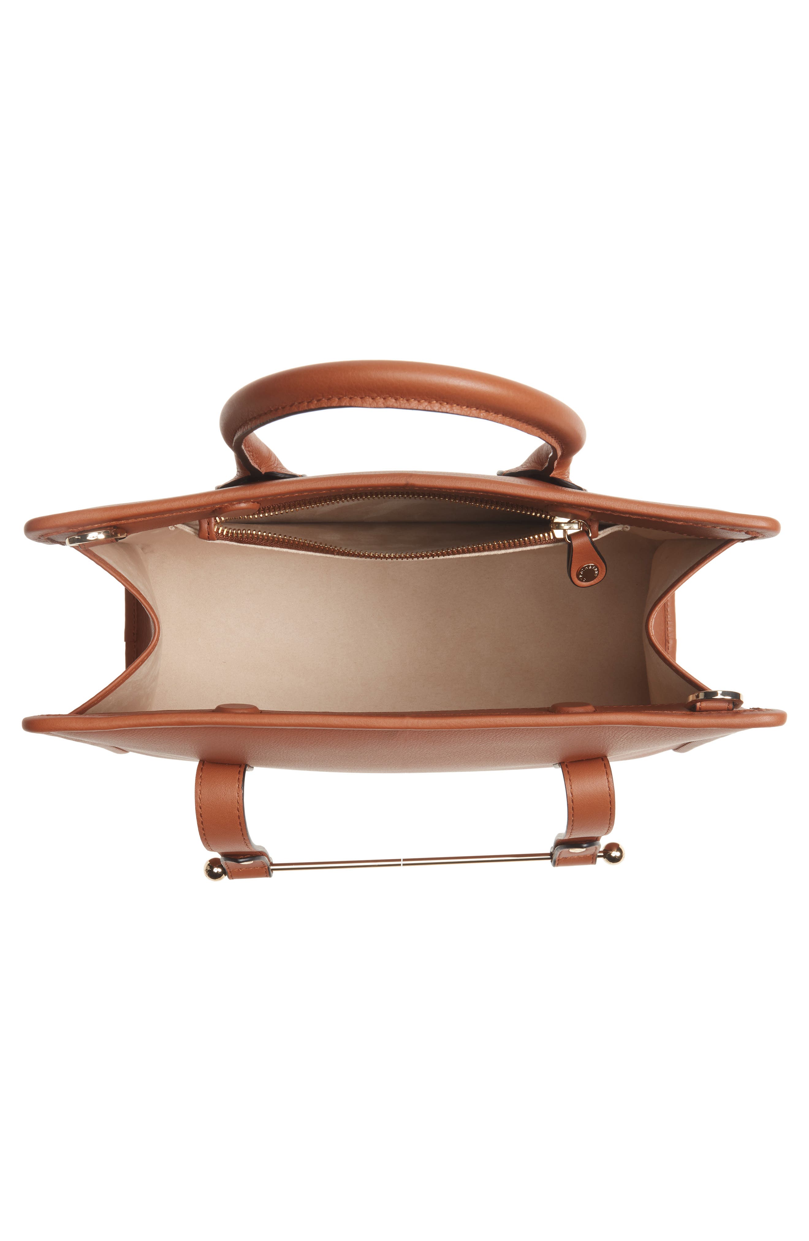 Strathberry Midi Leather Tote, Alternate, color, 