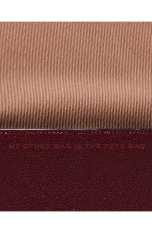 Marc Jacobs The Mini Leather Crossbody Bag In Red