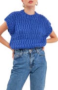 English Factory Chunky Cap Sleeve Sweater