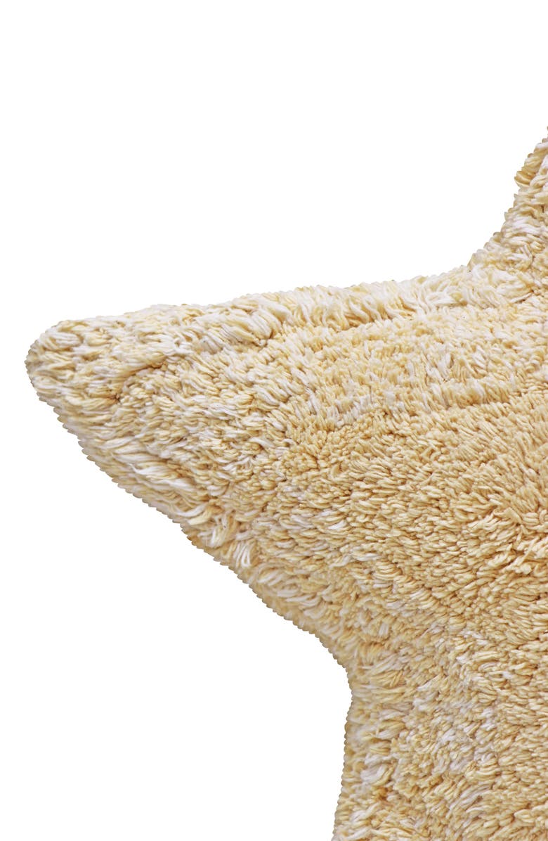 Lorena Canals Stella Cushion, Alternate, color, Golden