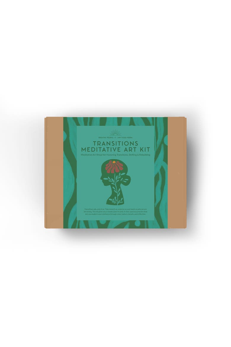 Transitions Meditative Art Kit, Alternate, color, Teal