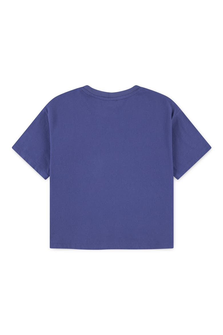 Kids' Logo Graphic T-Shirt, Alternate, color, SKIPPER BLUE
