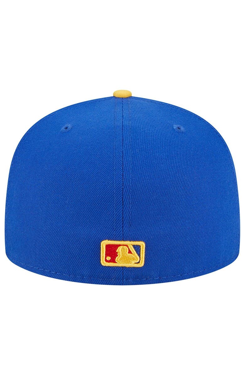New Era Men's New Era Royal/Yellow San Francisco Giants Empire 59FIFTY Fitted Hat, Alternate, color, Royal