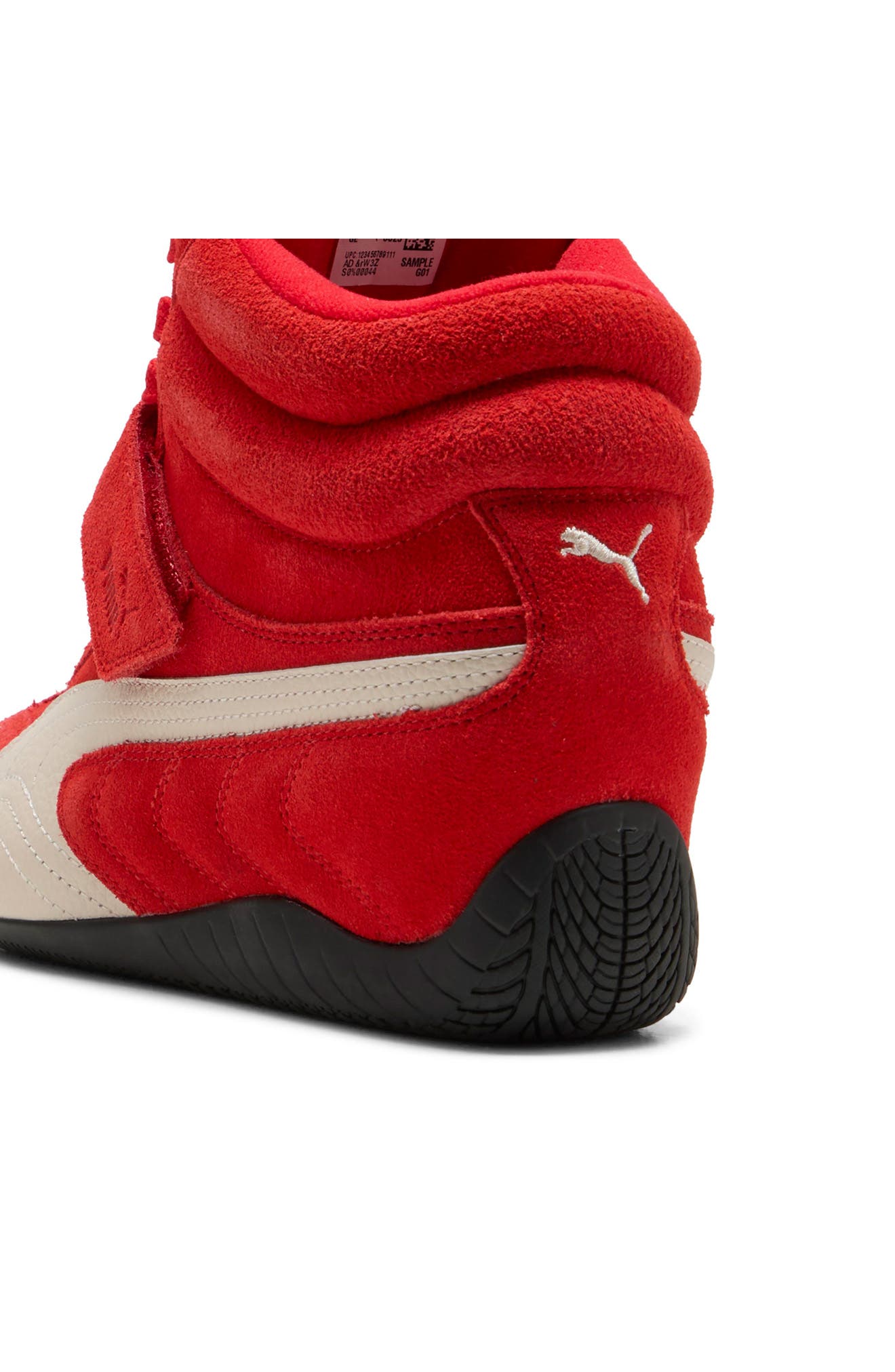 Speedcat Wedge Sneaker, Alternate, color, FOR ALL TIME RED/ PUMA WHITE