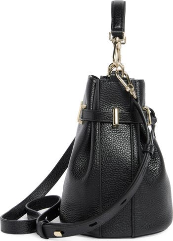 Furla Aura Mini Drawstring Leather Bucket Bag | Nordstromrack