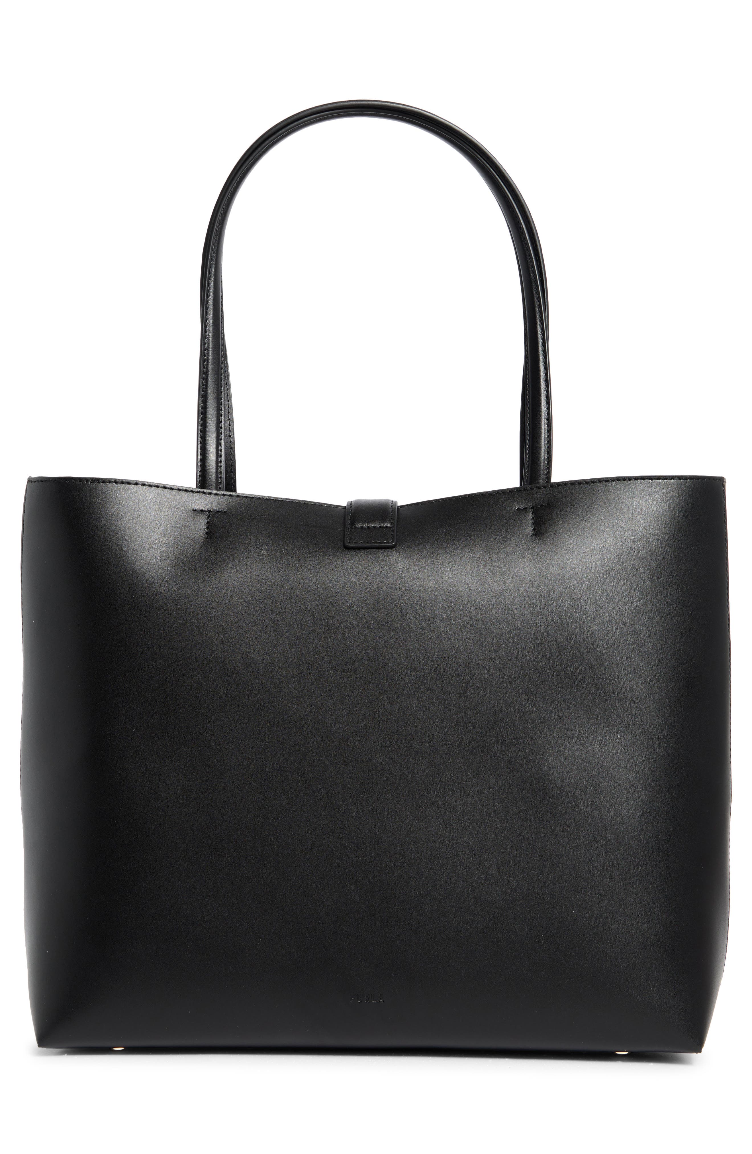 Furla Mianova Tote Bag, Alternate, color, Nero