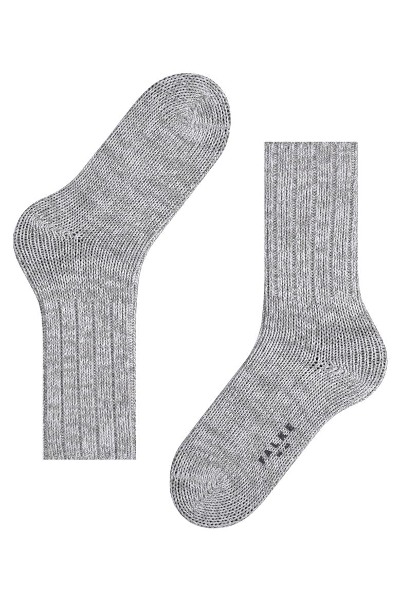Brooklyn Cotton Knit Boot Socks, Alternate, color, Metal Grey