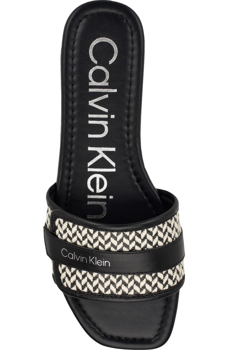Calvin Klein Bonisa Flat Slide Sandal, Alternate, color,