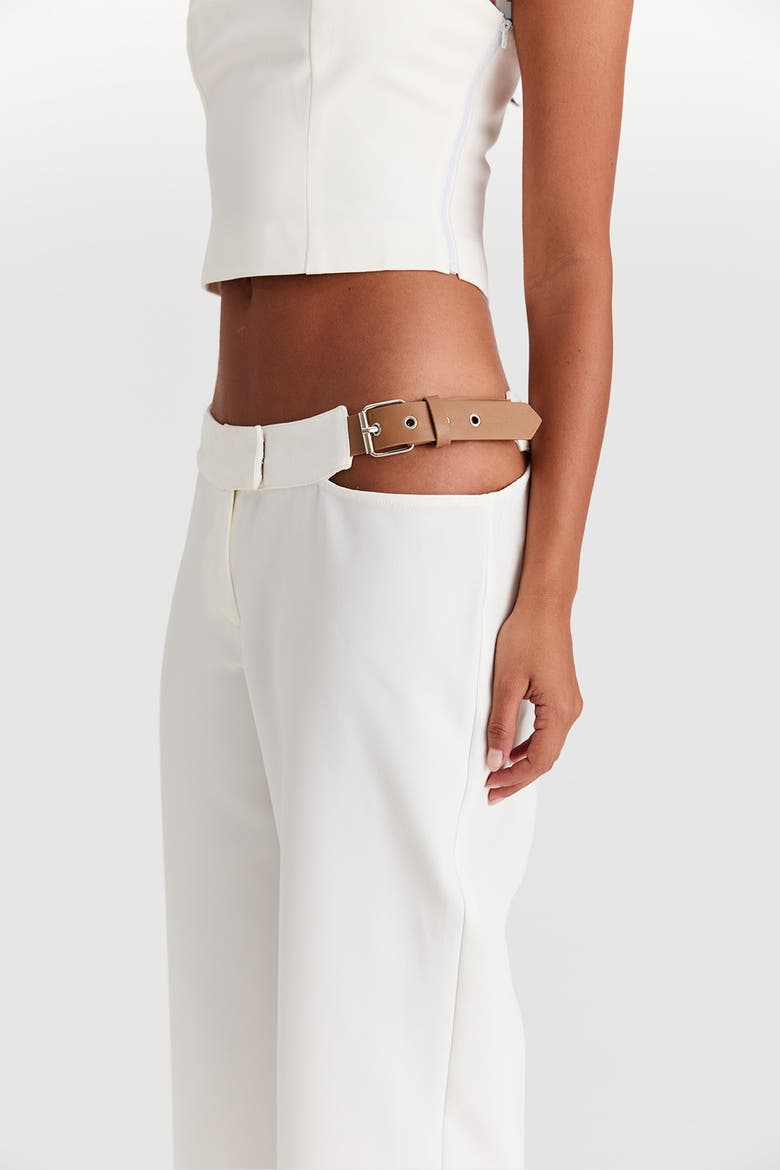 Lucia Pants, Alternate, color, White