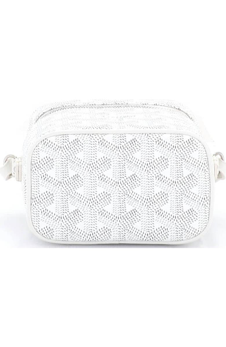 Pre-Owned Goyard Muse Vanity Case Coated Canvas Mini, Alternate, color, White