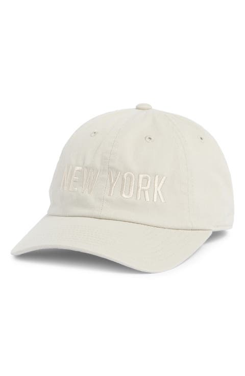 New York Cotton Baseball Cap