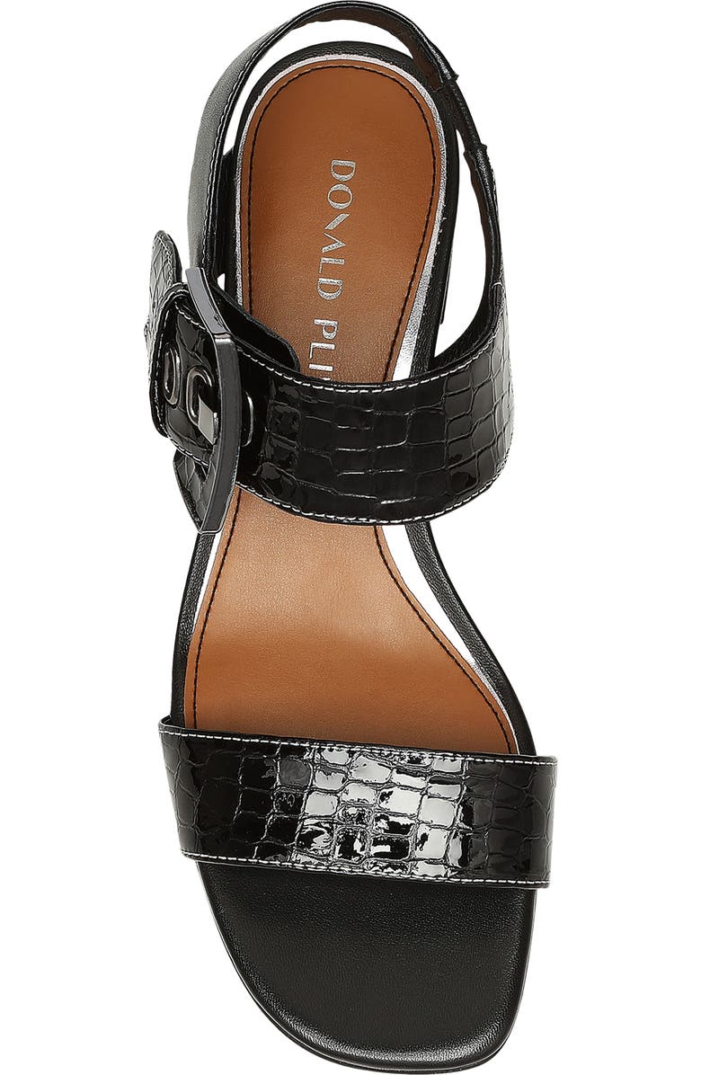 Donald Pliner Vixi Block Heel Sandal, Alternate, color, Black