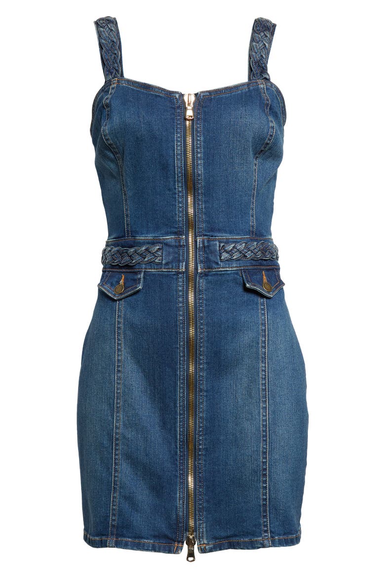 Mack Denim Dress, Alternate, color, MEDIUM WASH