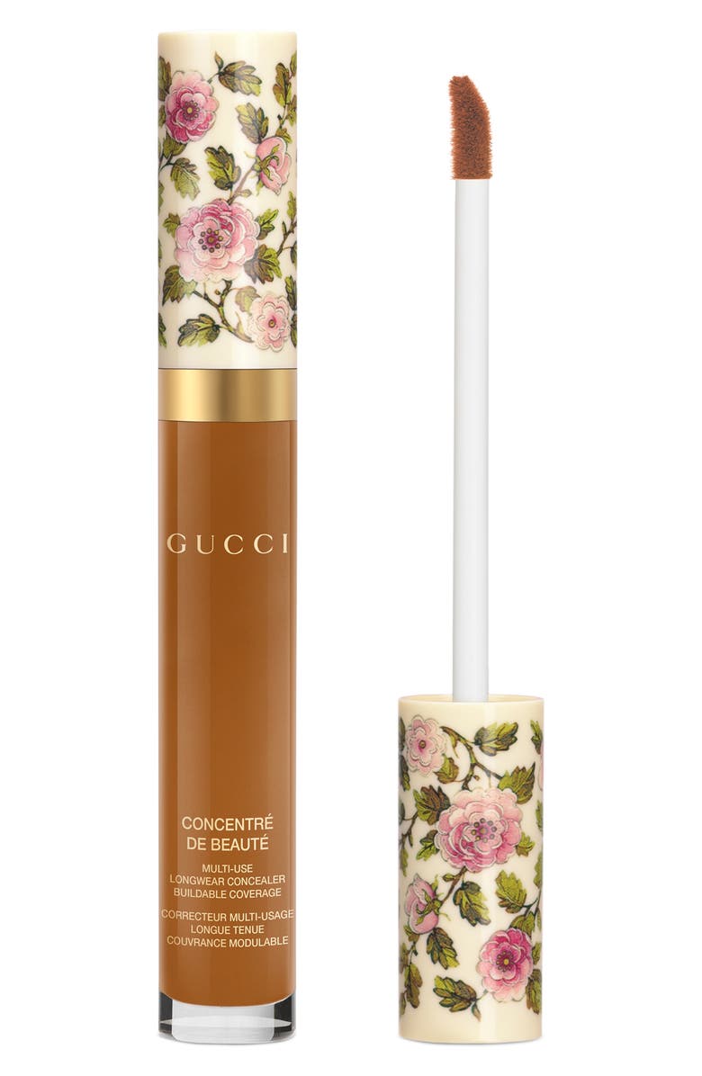 Gucci Concentré de Beauté Multi-Use Creaseproof & Hydrating Concealer, Main, color, 46N Medium Deep