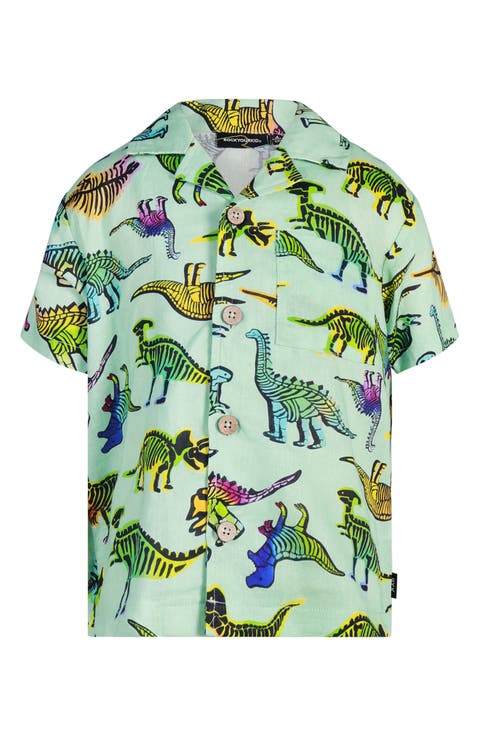 Kids' Dino Print Shirt