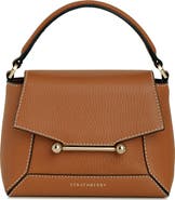Strathberry Mini Mosaic Leather Top Handle Bag