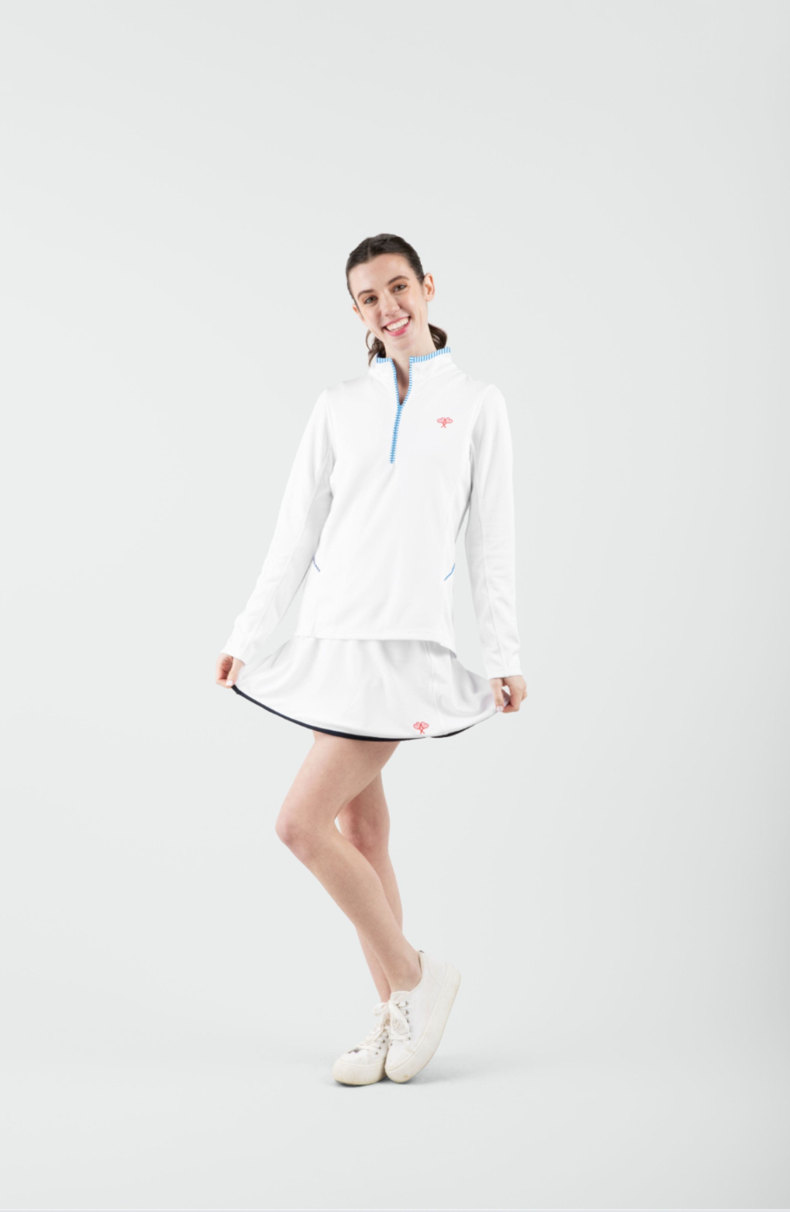 Women's Tracy 1/4 Zip Jacket Stripes - image 2
