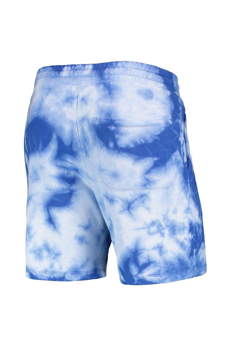 Men's New Era Royal Los Angeles Rams Tie-Dye Shorts, Alternate, color, Royal