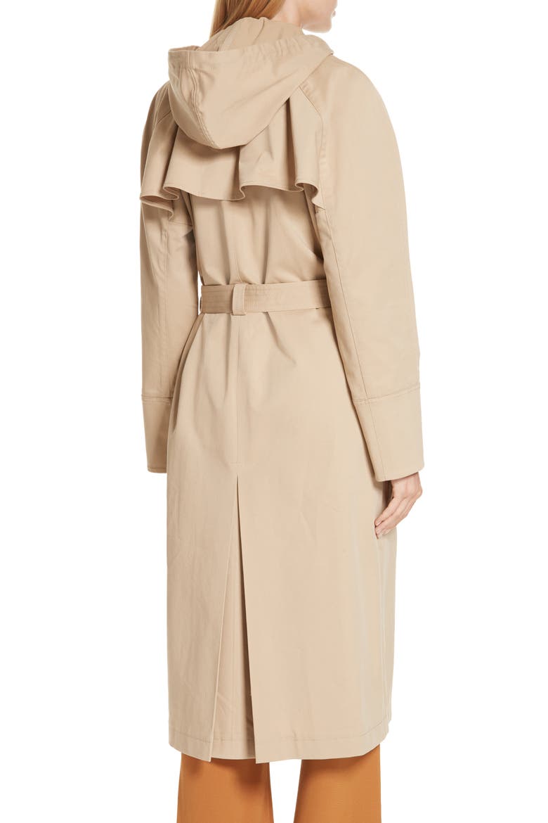Andover Trench Coat, Alternate, color, KHAKI