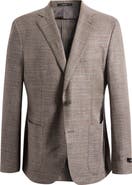 Vince Icon Relaxed Fit Red Mélange Cotton & Silk Blend Sport Coat