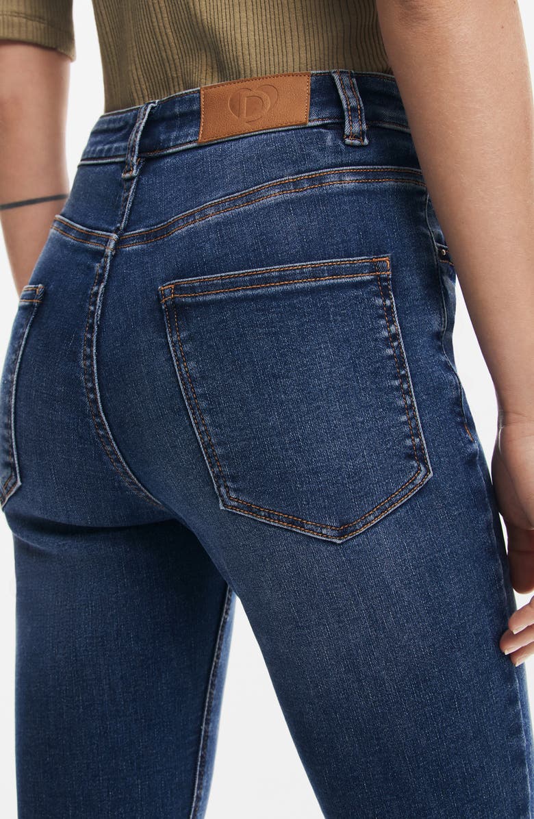 Desigual Amanda Skinny Jeans, Alternate, color, 