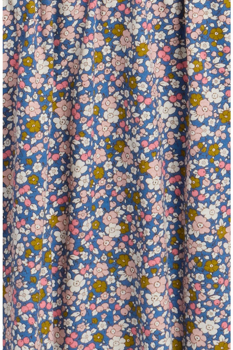 Kids' Floral Long Sleeve Cotton Jersey Dress, Alternate, color, DELFT FLORAL