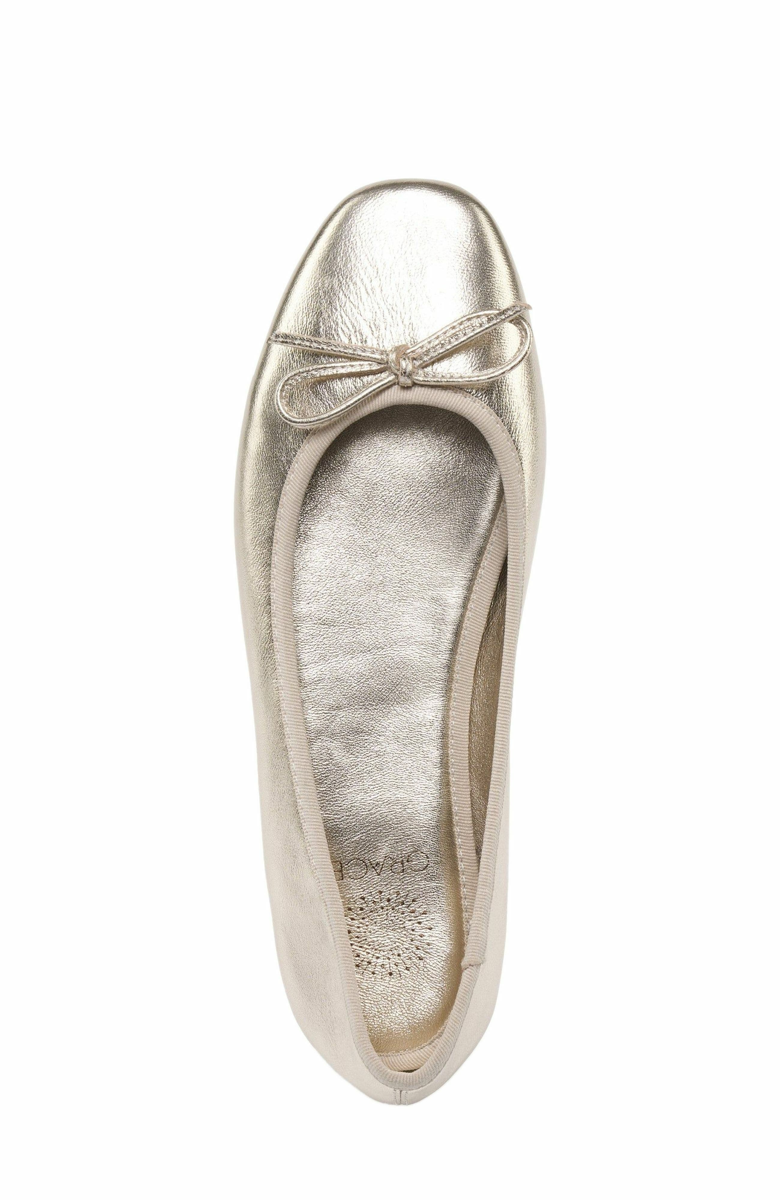 Grace Footwear Lily Ballerina, Alternate, color, Light Gold