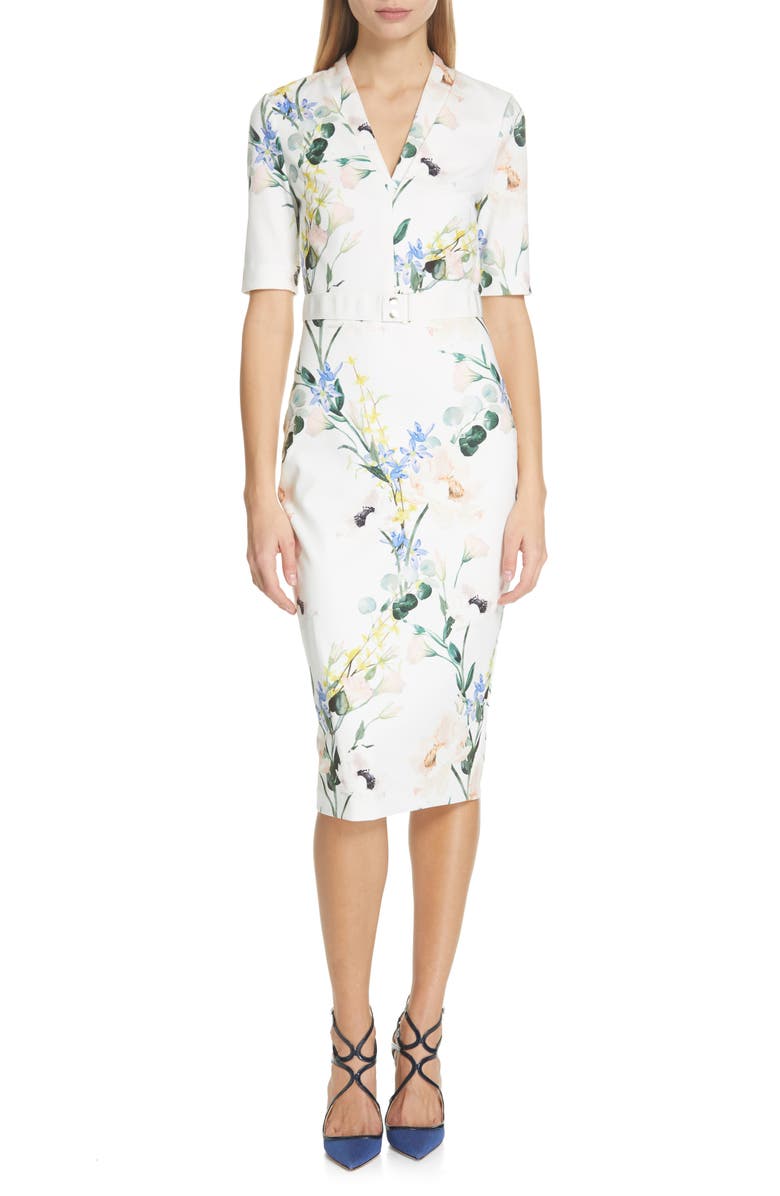 Ted Baker London Lylli Elegance Pencil Dress, Main, color, 
