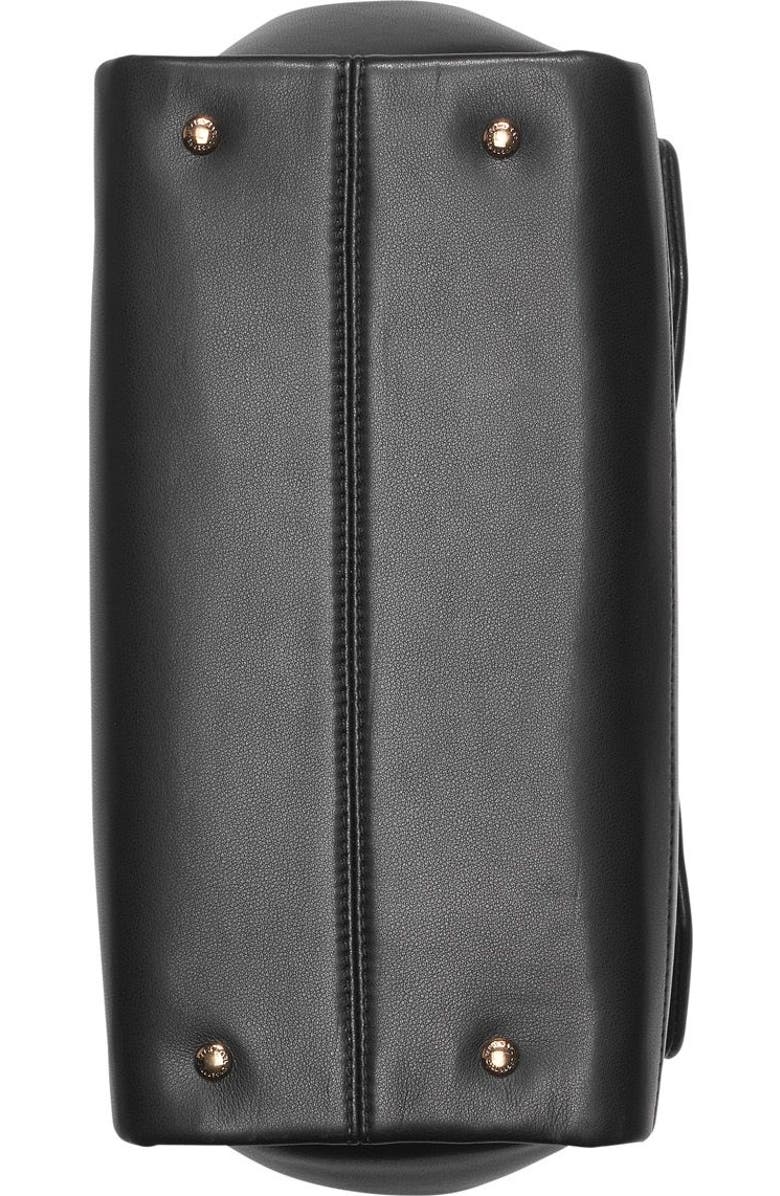KARL LAGERFELD PARIS Liana Satchel, Alternate, color, Black