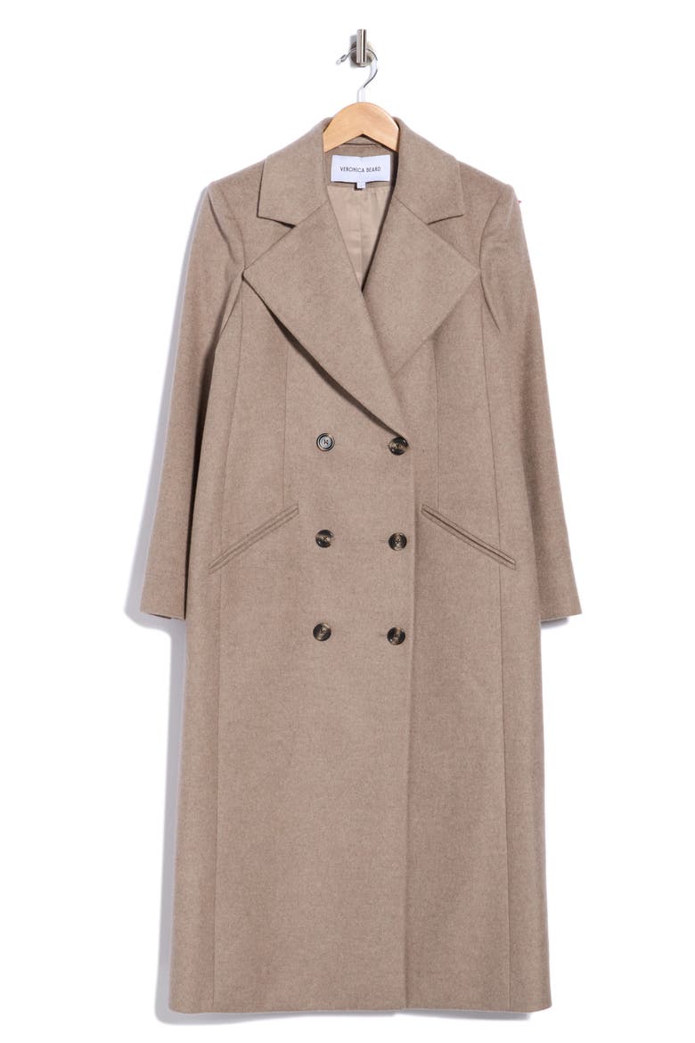 Seth Wool & Cashmere Coat, Main, color, TAUPE MELANGE