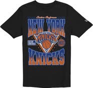 New Era Men's New Era Black New York Knicks Old School T-Shirt T-Shirt