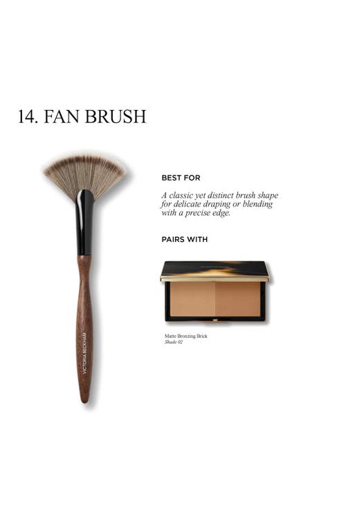 Victoria Beckham 14 Fan Brush In No Color