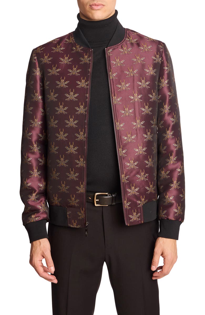 PAISLEY & GRAY Hyde Bomber Jacket, Main, color, 