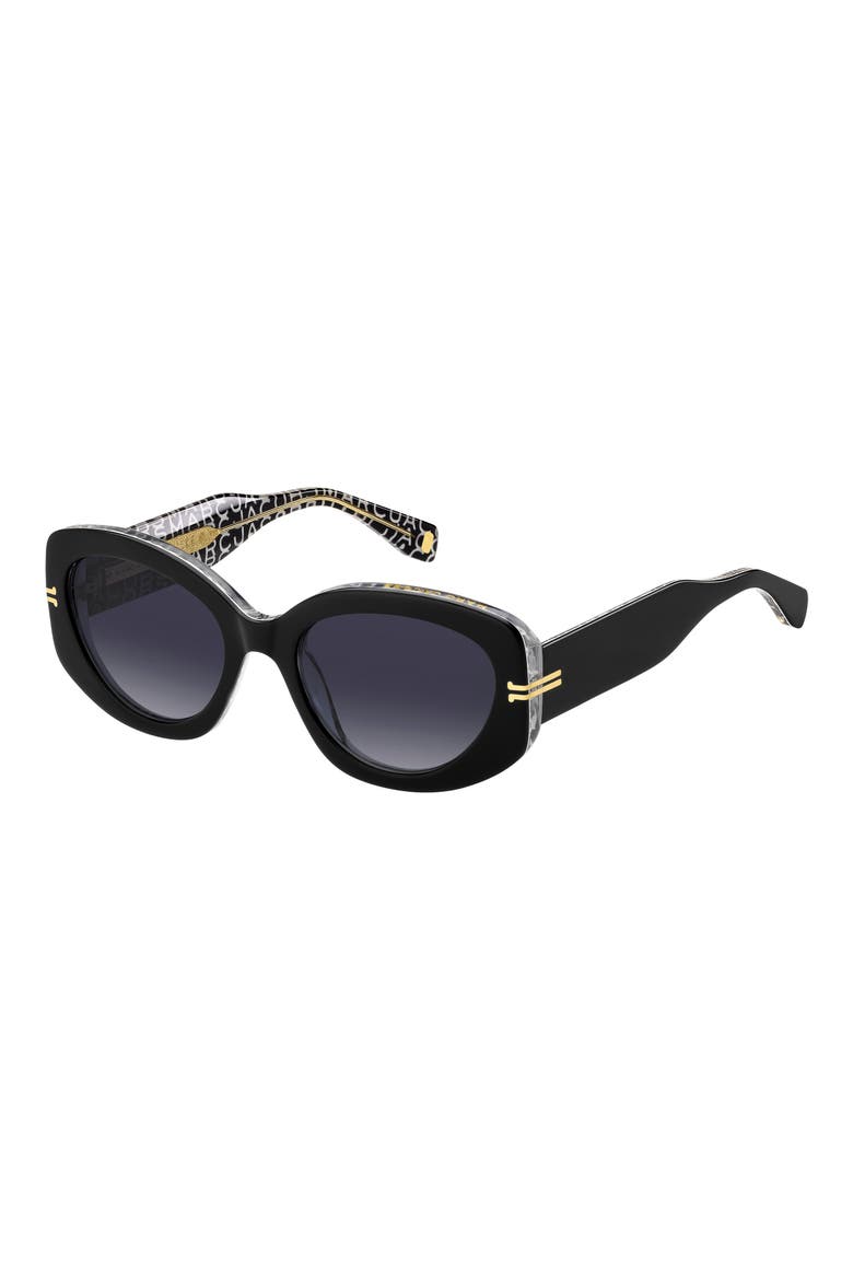 56mm Gradient Rectangular Sunglasses, Alternate, color, 0TAY-9O