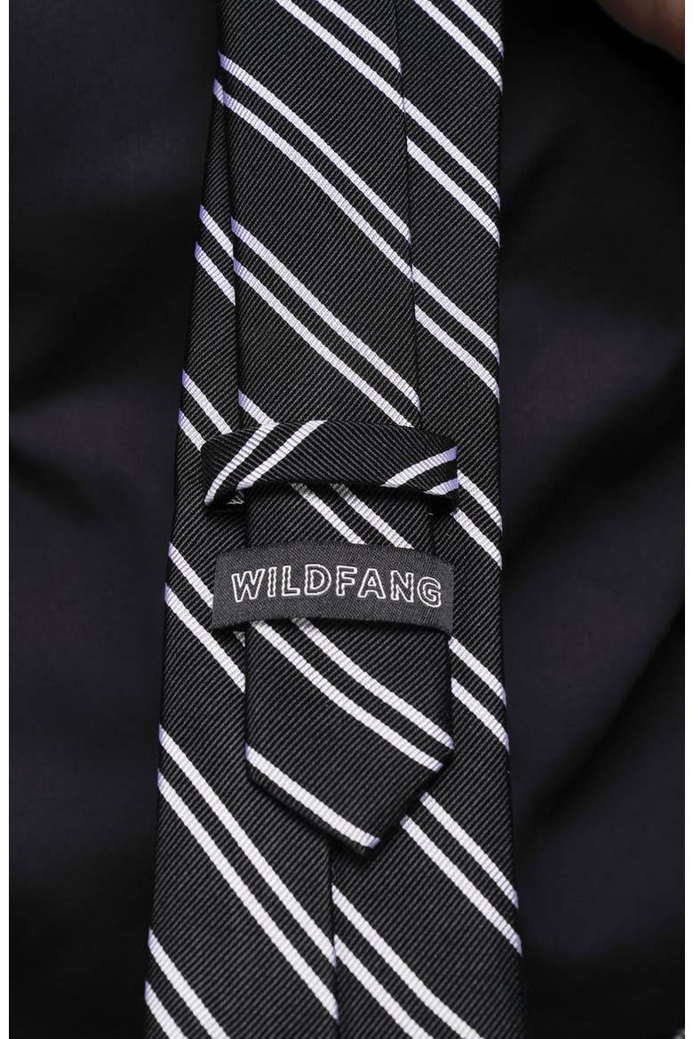 The Empower Tie, Alternate, color, BLACK/WHITE