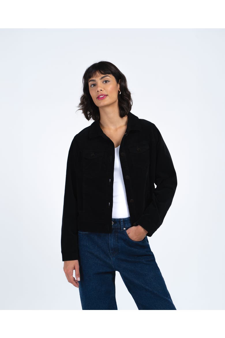 Vera Velvet Jacket, Alternate, color, Black