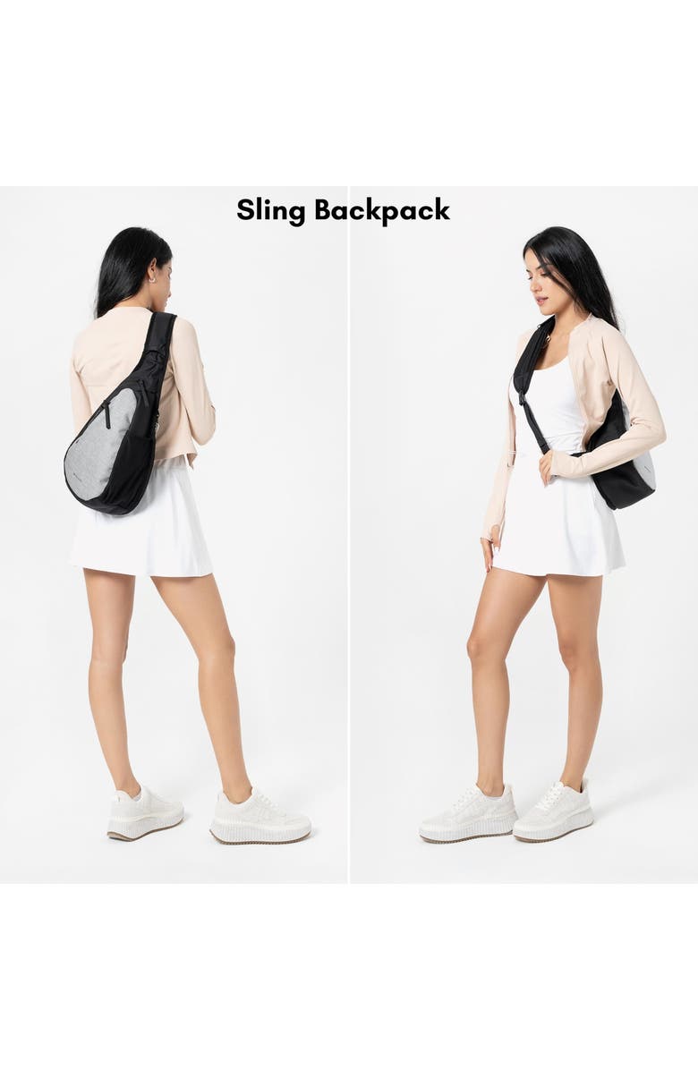 Sherpani Esprit Anti Theft RFID Protection Sling Bag, Fits 10'' Tablet, Sterling - Lite, Alternate, color,