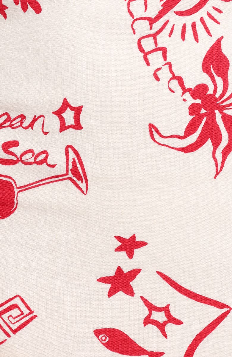 Petal & Pup Fiori Print Sleeveless Maxi Dress, Alternate, color, 