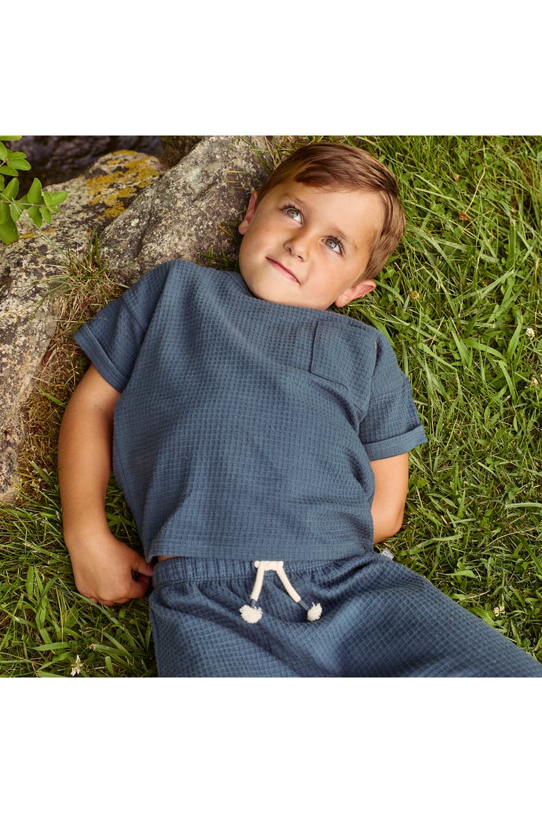 Shirt & Pant Set, Alternate, color, Navy