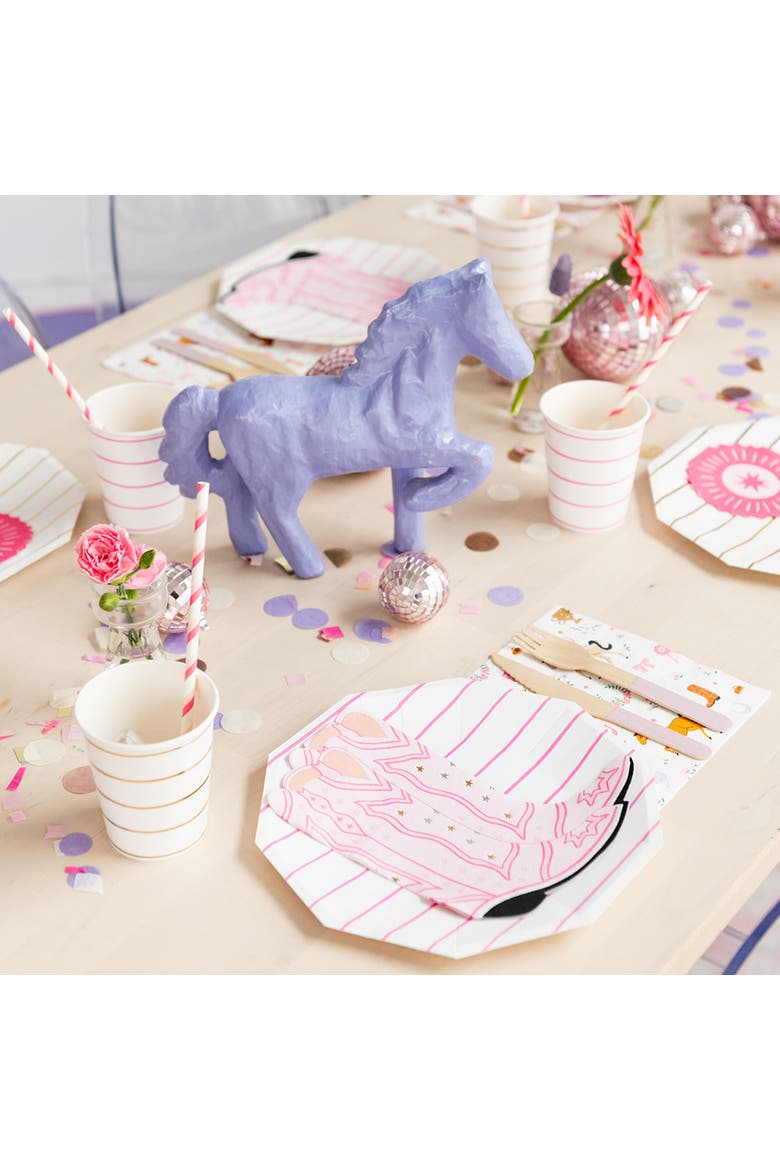 Pony Tales Pink Boot Napkin Large Napkins, Alternate, color, Assorted Pre-Pack