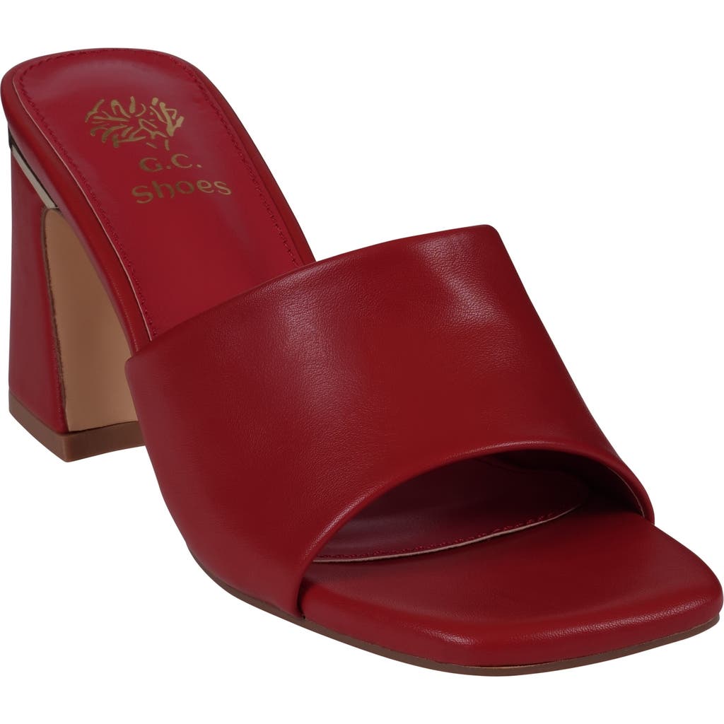 Gc Shoes Soho Slide Sandal In Red