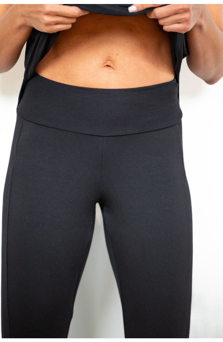 JJwinks Happy Hour Flare Lounge & Sleep Pants, Alternate, color, Black